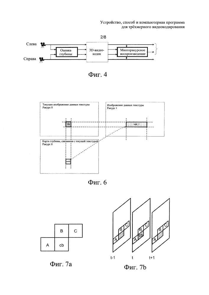 Устройство, способ и компьютерная программа для трехмерного видеокодирования (патент 2611240)
