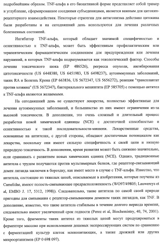 Улучшенные нанотела против фактора некроза опухоли-альфа (патент 2464276)