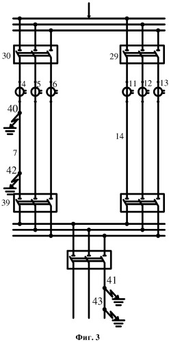 Устройство для защиты двух параллельных линий (патент 2530543)
