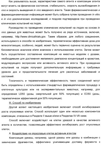 Использование уреазы для ингибирования роста раковых клеток (патент 2326691)