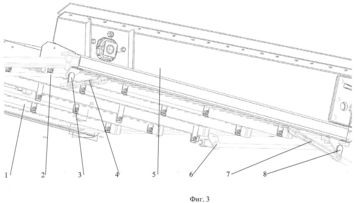 Устройство для регулировки зазора между жалюзи решет очистки зернового вороха (патент 2464768)