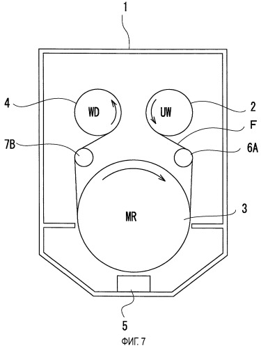 Устройство пленочного конвейера и способ вакуумного осаждения с рулонной подачей и приемкой (патент 2434079)