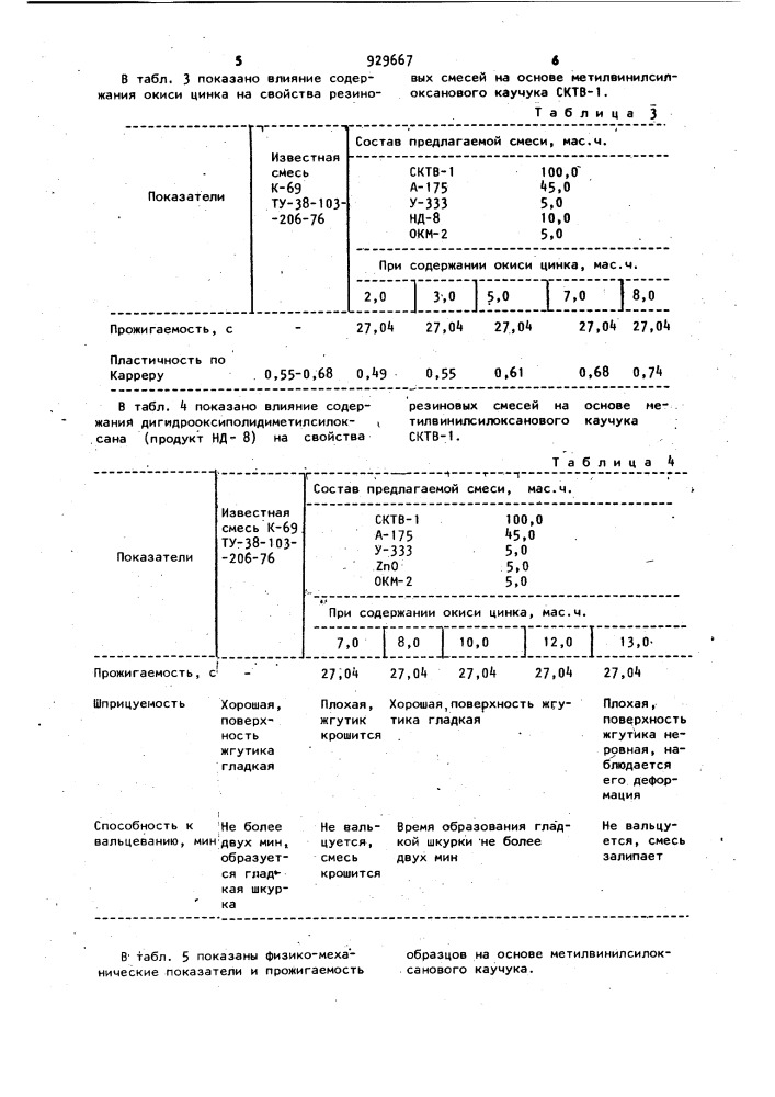 Резиновая смесь на основе винилсилоксанового каучука (патент 929667)