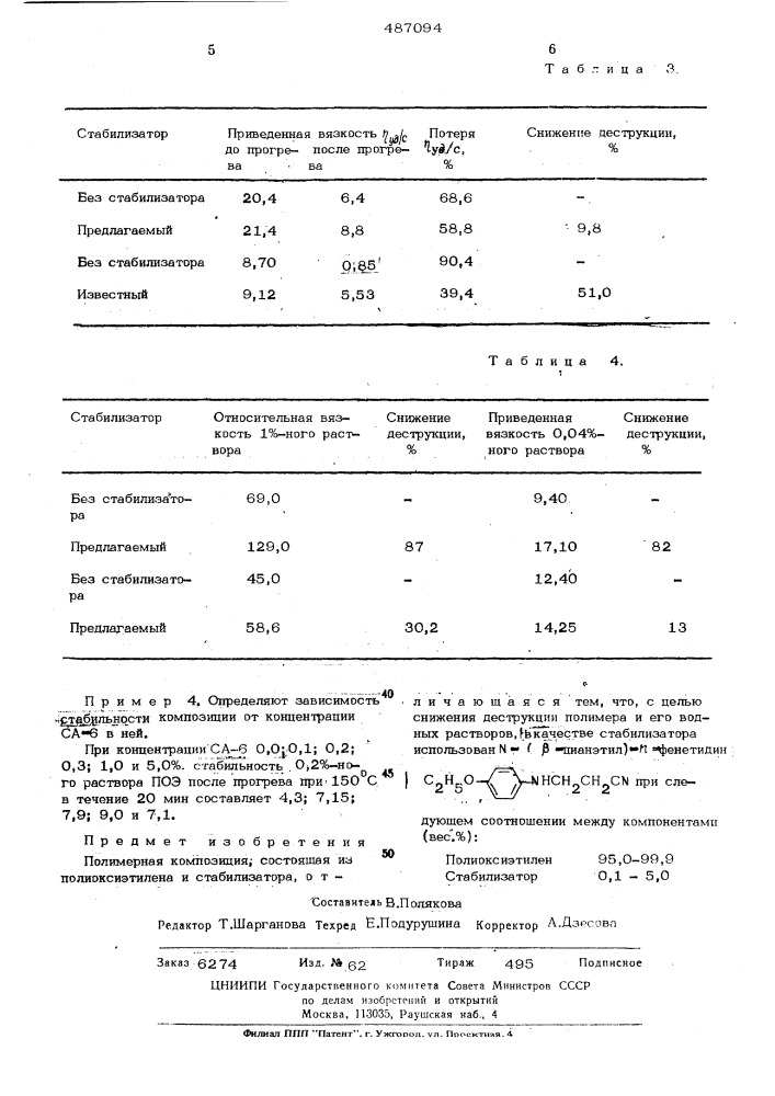 Полимерная композиция (патент 487094)