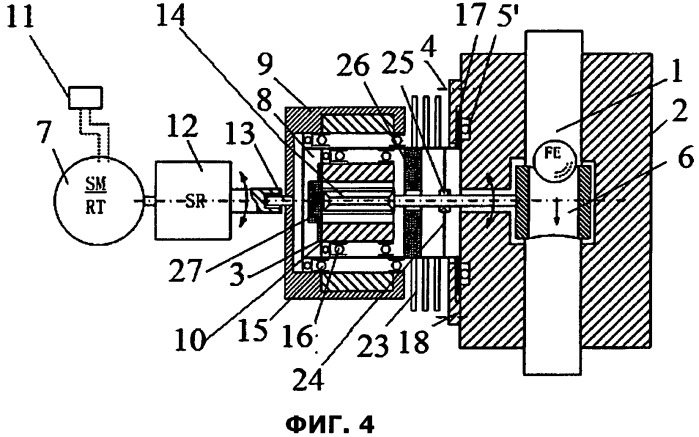 Герметизированное передаточное устройство для гелиевого пространства высокотемпературного реактора с газовым охлаждением и его приводное устройство (патент 2529892)