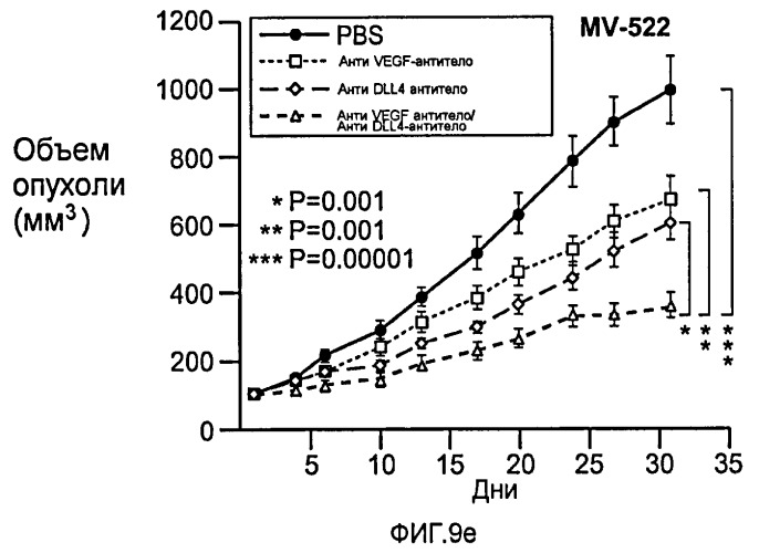 Антитела против dll4 и способы их применения (патент 2415869)