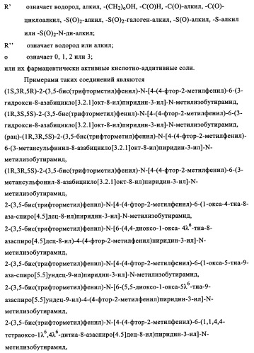 Двойные агонисты nk1/nk3 для лечения шизофрении (патент 2347777)