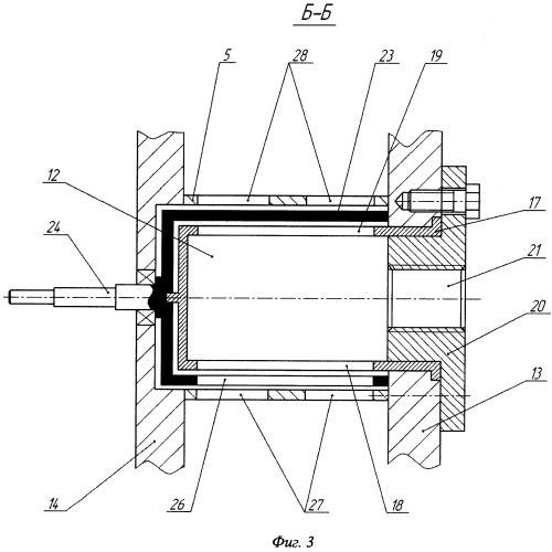 Роторно-поршневой двигатель внутреннего сгорания (патент 2425233)
