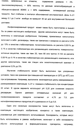 Продуцирование il-21 в прокариотических клетках-хозяевах (патент 2354703)