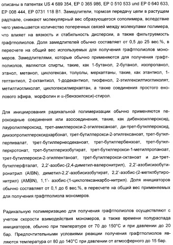 Графтполиолы с бимодальным распределением частиц по размерам и способ получения таких графтполиолов, а также применение для получения полиуретанов (патент 2316567)