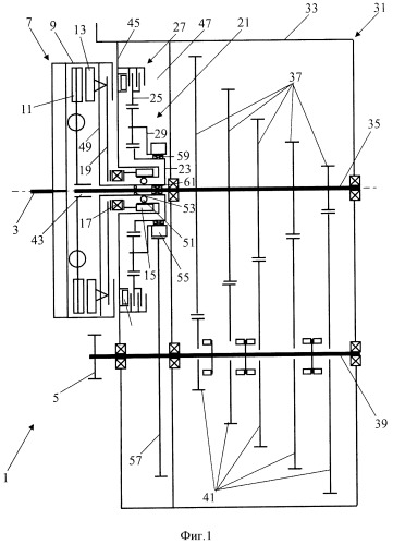 Модуль трансмиссии автотранспортного средства (патент 2524323)