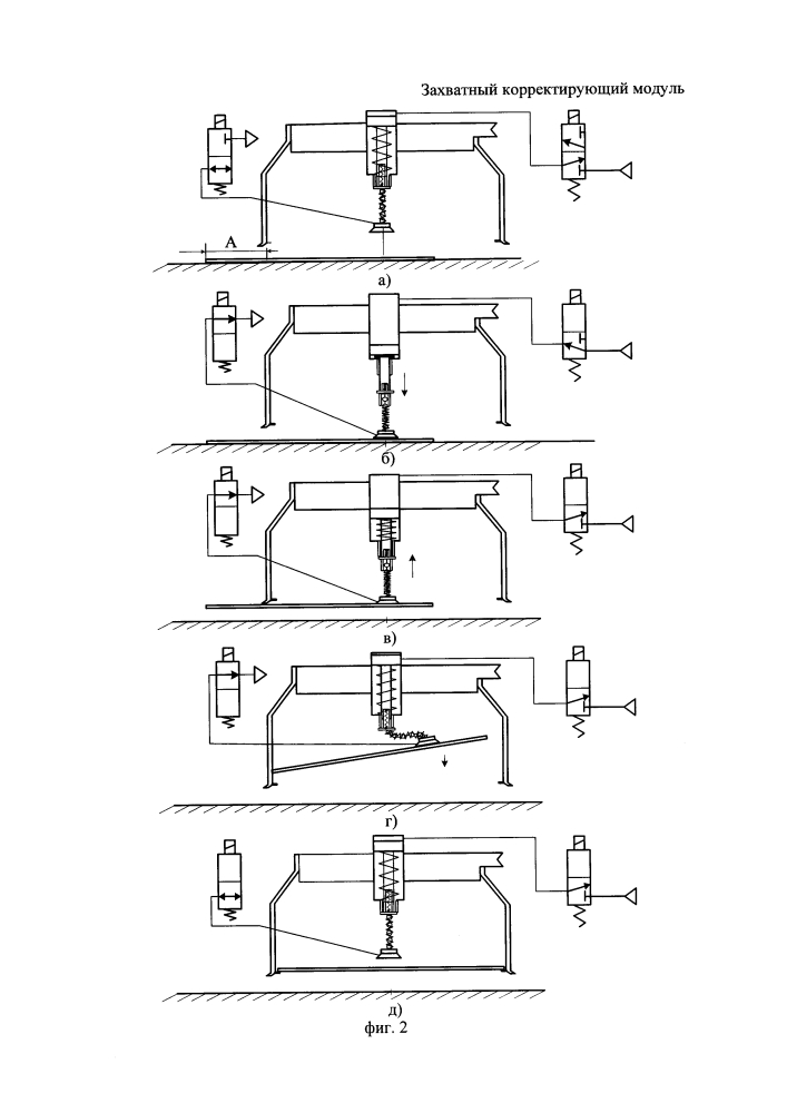 Захватный корректирующий модуль (патент 2618019)