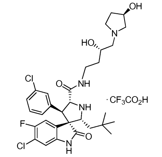 Спирооксиндольные антагонисты mdm2 (патент 2553269)
