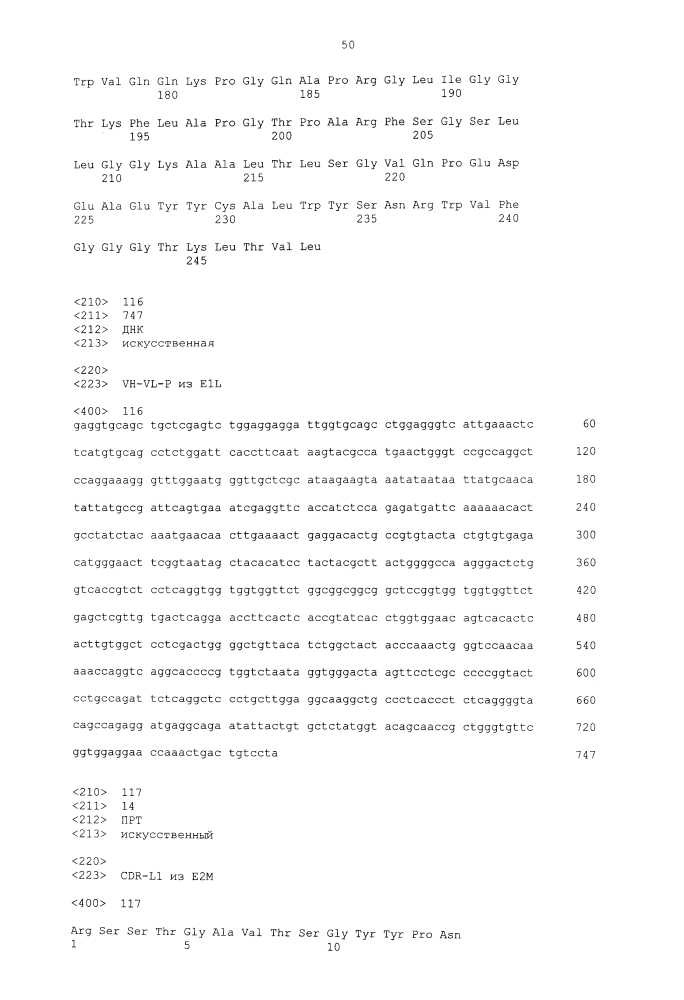 Биспецифическое одноцепочечное антитело к psmaxcd3 с межвидовой специфичностью (патент 2617942)