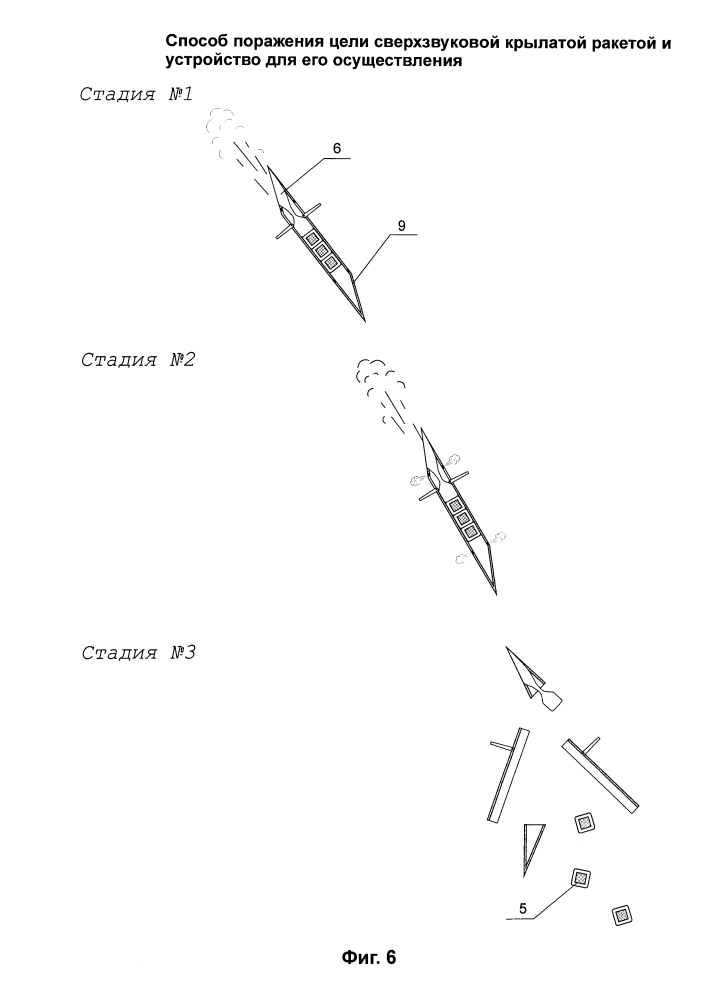 Способ поражения цели сверхзвуковой крылатой ракетой и сверхзвуковая крылатая ракета для его осуществления (патент 2644962)