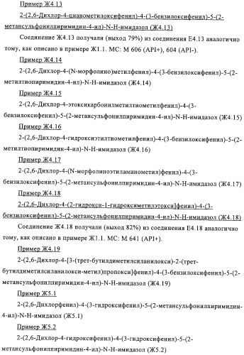 2-(2,6-дихлорфенил)диарилимидазолы, способ их получения (варианты), промежуточные продукты и фармацевтическая композиция (патент 2320645)