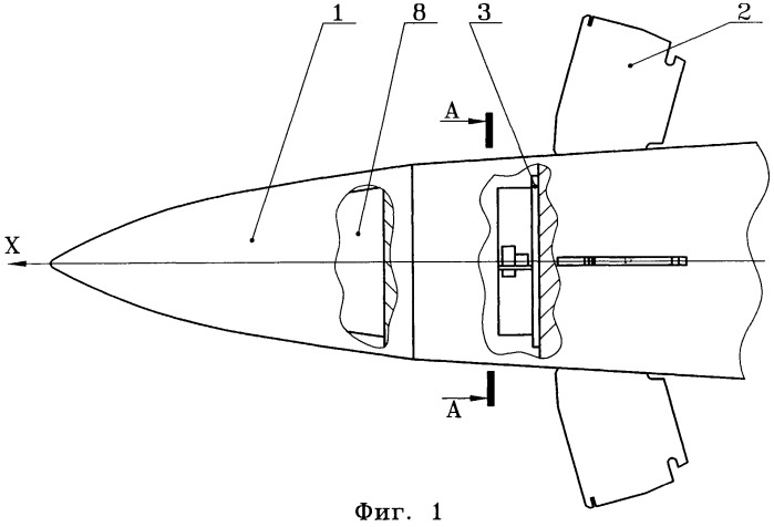 Управляемый вращающийся снаряд (патент 2438095)