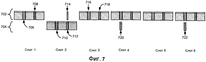 Способ и устройство для замены временных слотов (патент 2450453)