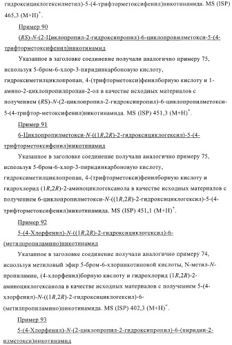 Производные пиридин-3-карбоксамида в качестве обратных агонистов св1 (патент 2404164)