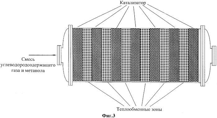 Способ получения метанольного раствора формальдегида (формалина), c2-c4-спиртов и синтетического моторного топлива и установка для его осуществления (патент 2318795)