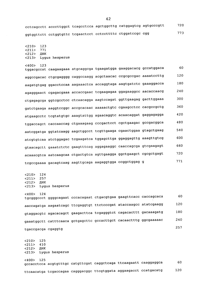 Подавление экспрессии генов у насекомых-вредителей (патент 2665549)