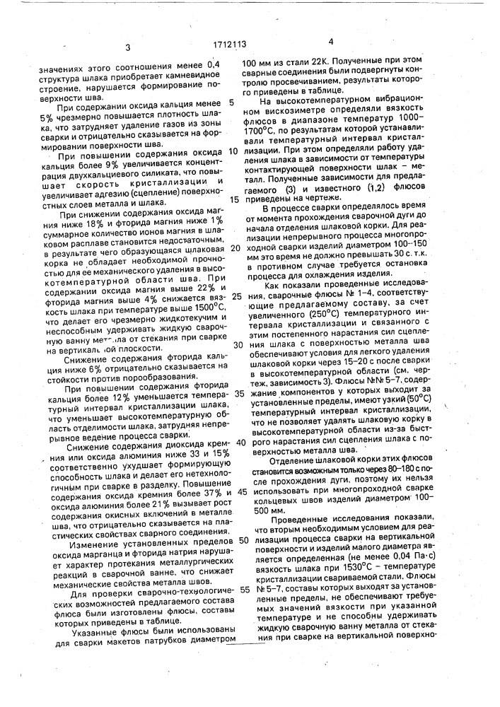 Сварочный плавленый флюс (патент 1712113)