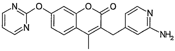 Новое производное кумарина, обладающее противоопухолевой активностью (патент 2428420)