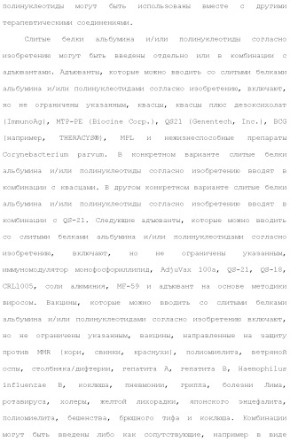 Слитые белки альбумина (патент 2369404)