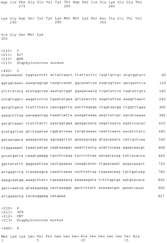 Стабильные иммуногенные композиции антигенов staphylococcus aureus (патент 2570730)