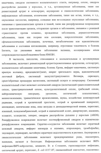 Конъюгаты с полимером а-бокса hmgb1 и вариантов а-бокса hmgb1 (патент 2458070)
