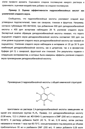 Композиции подсластителя, обладающие повышенной степенью сладости и улучшенными временными и/или вкусовыми характеристиками (патент 2459435)