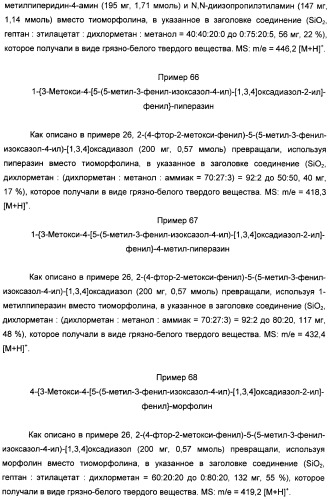 Производные арил-изоксазоло-4-ил-оксадиазола (патент 2426731)