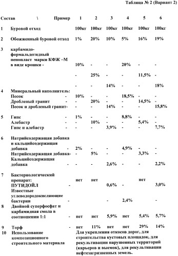 Композиционный материал (варианты) (патент 2408626)