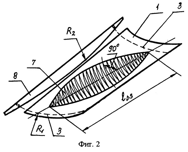 Способ формообразования листовых деталей двоякой кривизны (патент 2243843)