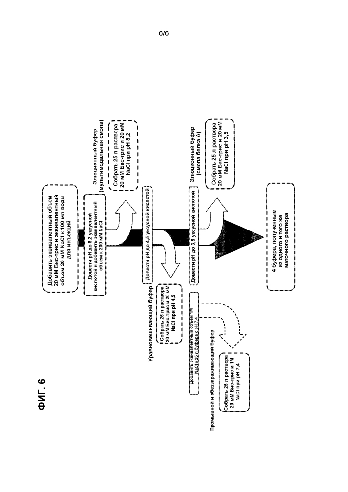Очистка белка с использованием бис-трис буфера (патент 2603347)