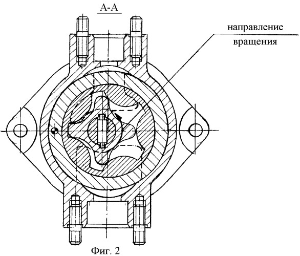 Осевой героторный насос (патент 2402690)