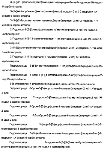 Производные индола, способ их получения (варианты), промежуточные соединения, используемые для их получения, фармацевтическая композиция содержащая их и их применение для лечения состояний, связанных с гликоген-синтазой-киназой-3 (патент 2338742)