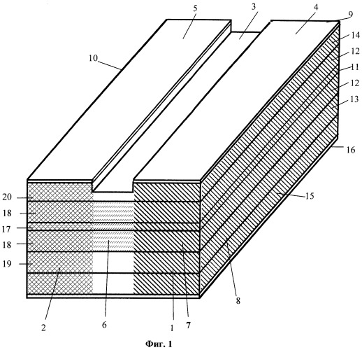 Инжекционный лазер с модулированным излучением (патент 2548034)