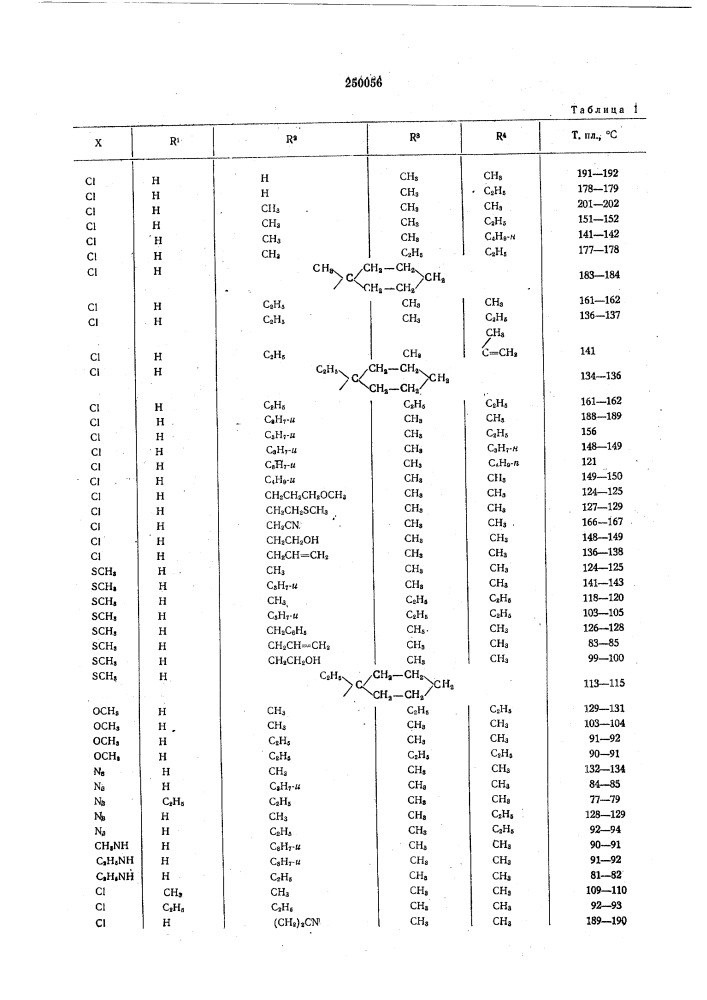 Патент ссср  250056 (патент 250056)