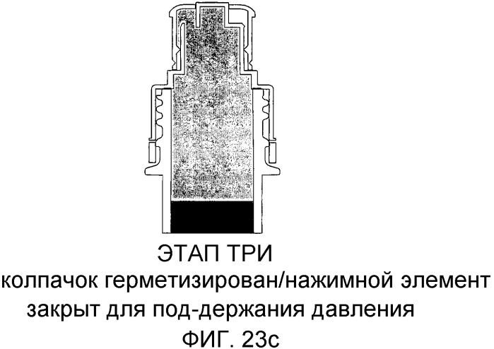 Способ укупоривания под давлением для модификации пространства над продуктом (патент 2575002)