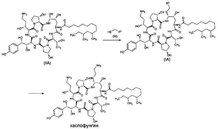 Промежуточное соединение для синтеза каспофунгина и способ его получения (патент 2592280)
