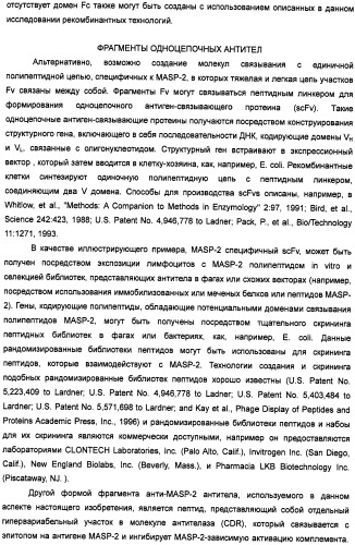 Способ лечения заболеваний, связанных с masp-2-зависимой активацией комплемента (варианты) (патент 2484097)