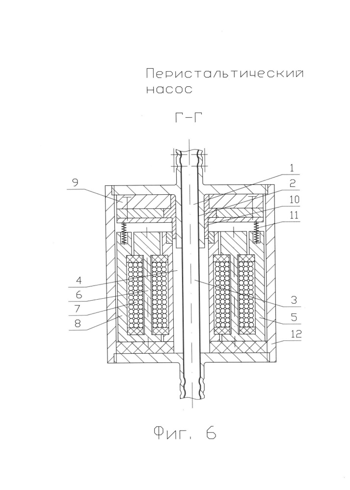 Перистальтический насос (патент 2622221)