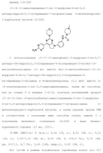 Производное пиримидина в качестве ингибитора pi3k и его применение (патент 2448109)