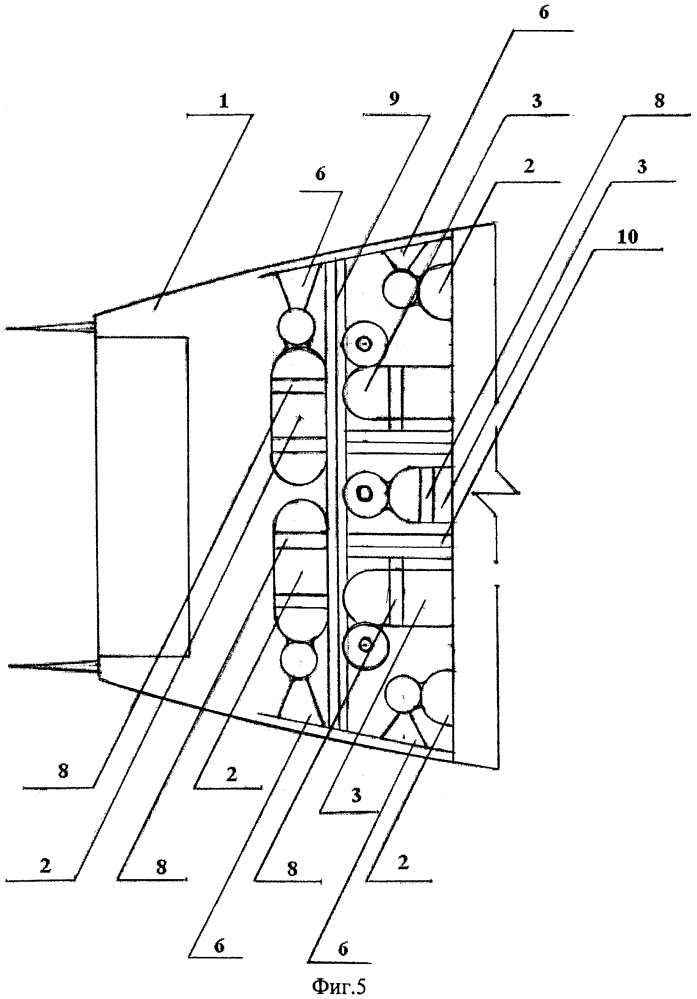Газодинамическая система управления для гиперзвукового самолета (патент 2595201)
