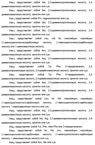 Длительно действующие агонисты рецепторов y2 и(или) y4 (патент 2504550)