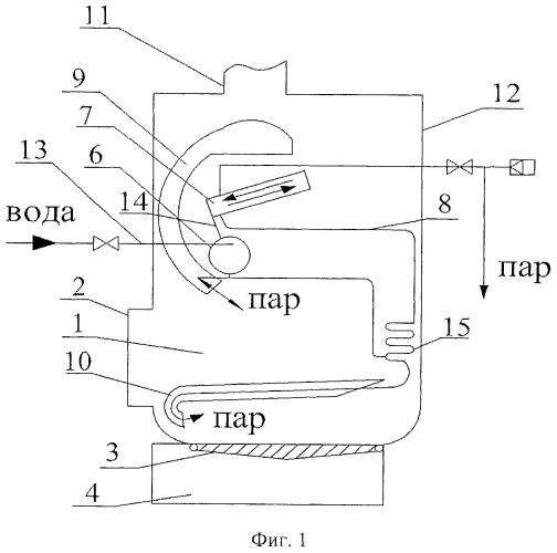 Топливная печь (патент 2495329)