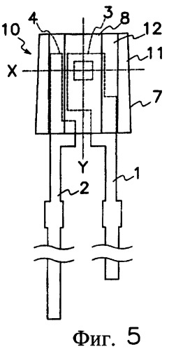 Светодиодное устройство и оптический детектор, выполненный с помощью светодиодного устройства, для устройства проверки подлинности банкнот (патент 2363073)