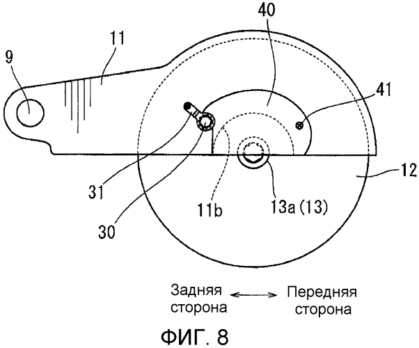 Конструкция для предотвращения выпадения для крепежного средства защитного элемента в режущем станке (патент 2557033)