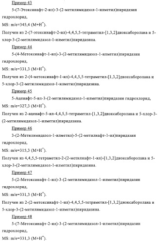 (имидазол-1-илметил)пиридазин в качестве блокатора nmda рецептора (патент 2317294)